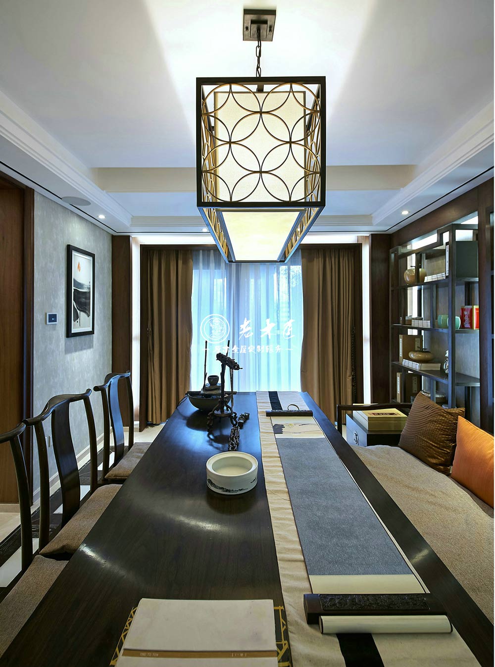 現代新中式原木全屋定制