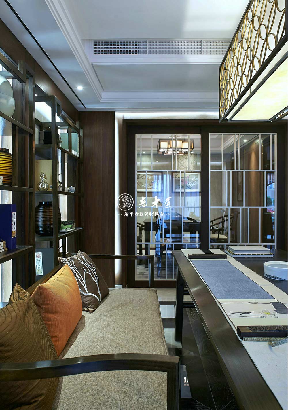 現代新中式原木全屋定制