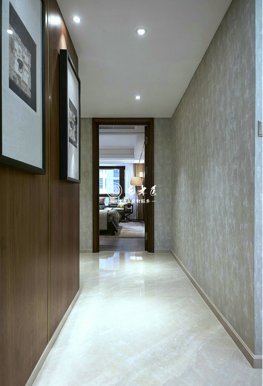 現代新中式原木全屋定制