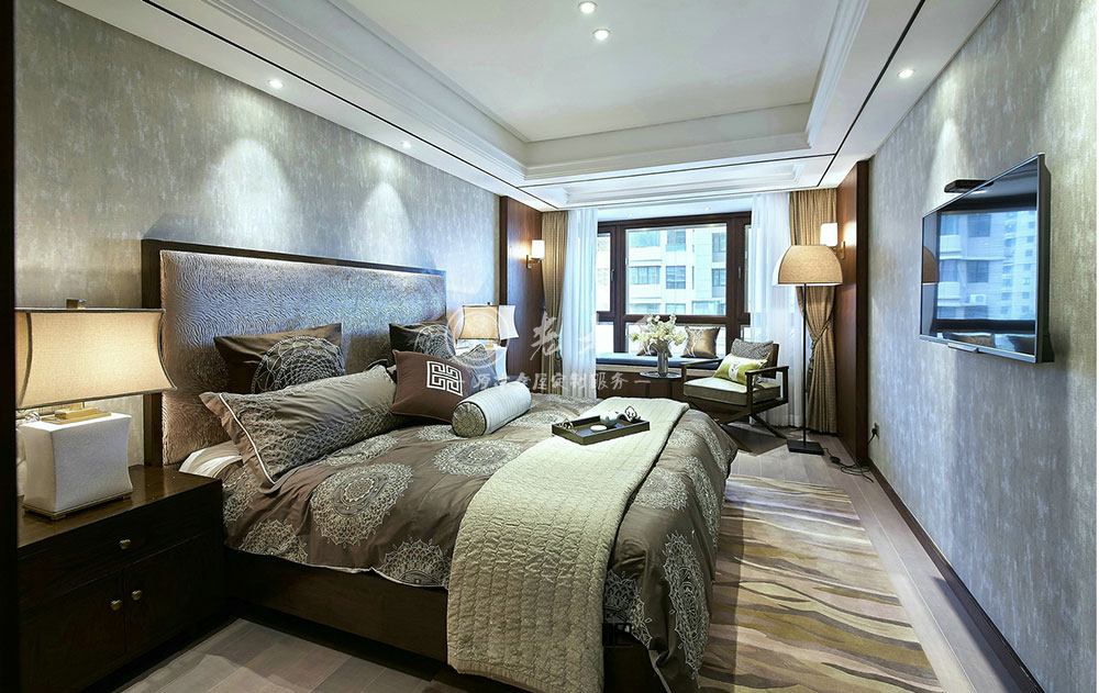 現代新中式原木全屋定制