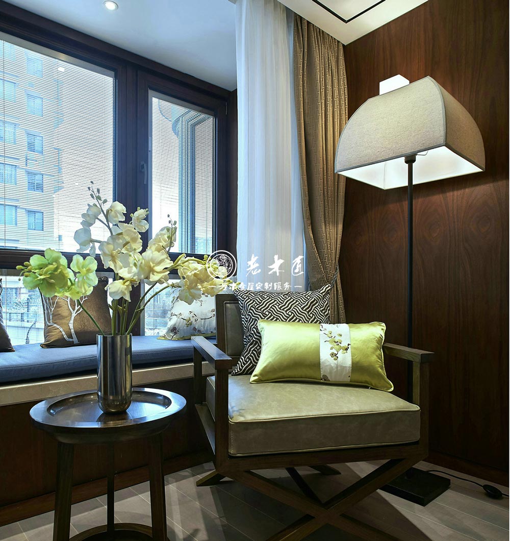 現代新中式原木全屋定制