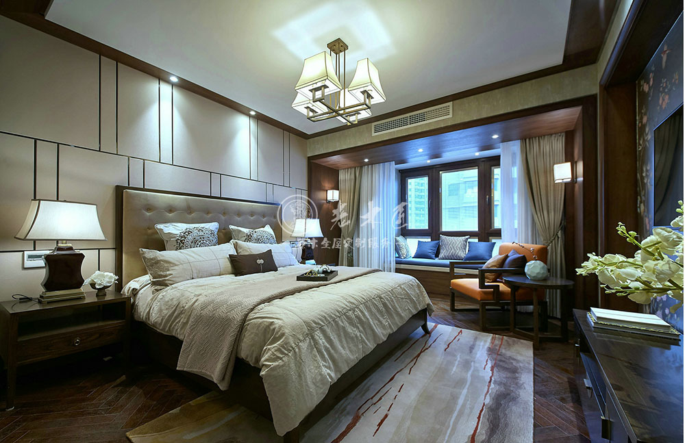 現代新中式原木全屋定制