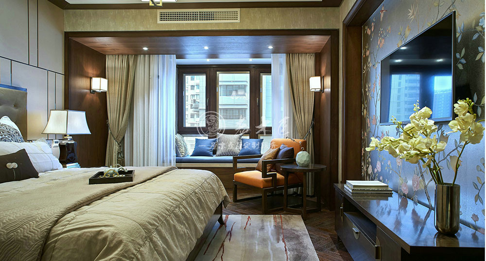 現代新中式原木全屋定制