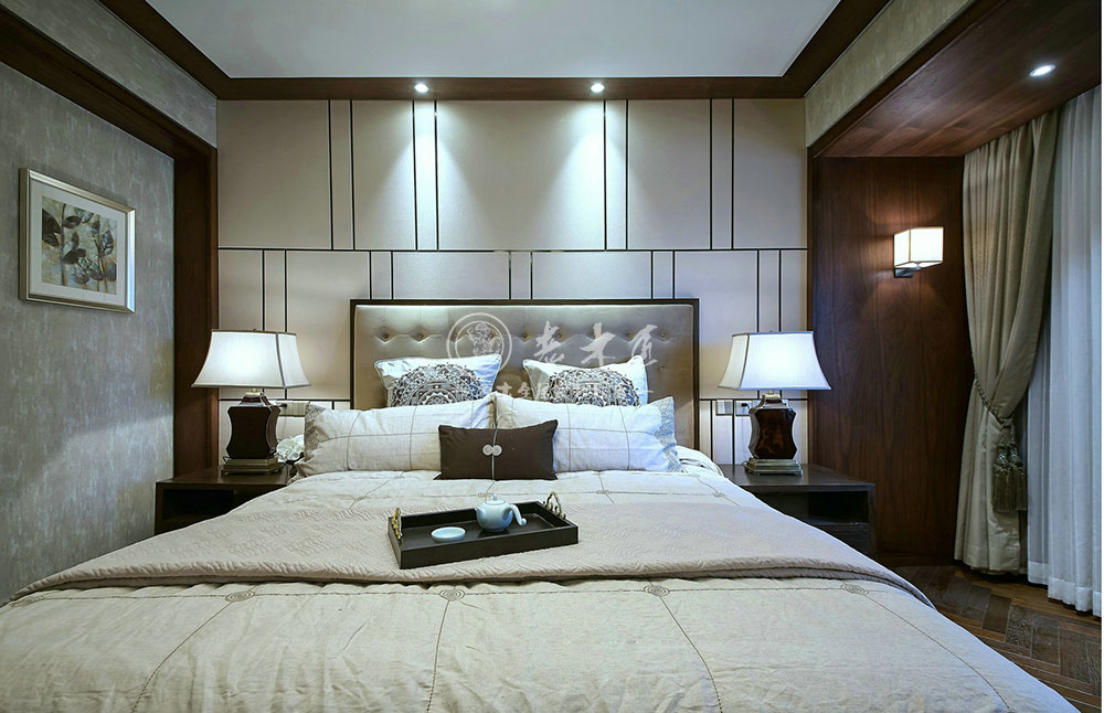 現代新中式原木全屋定制