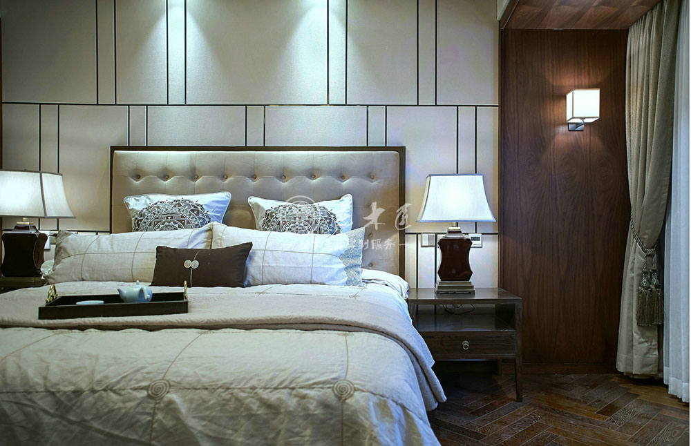 現代新中式原木全屋定制