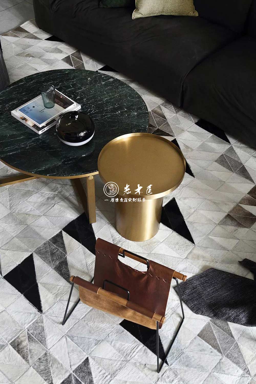 高級灰簡約原木家居