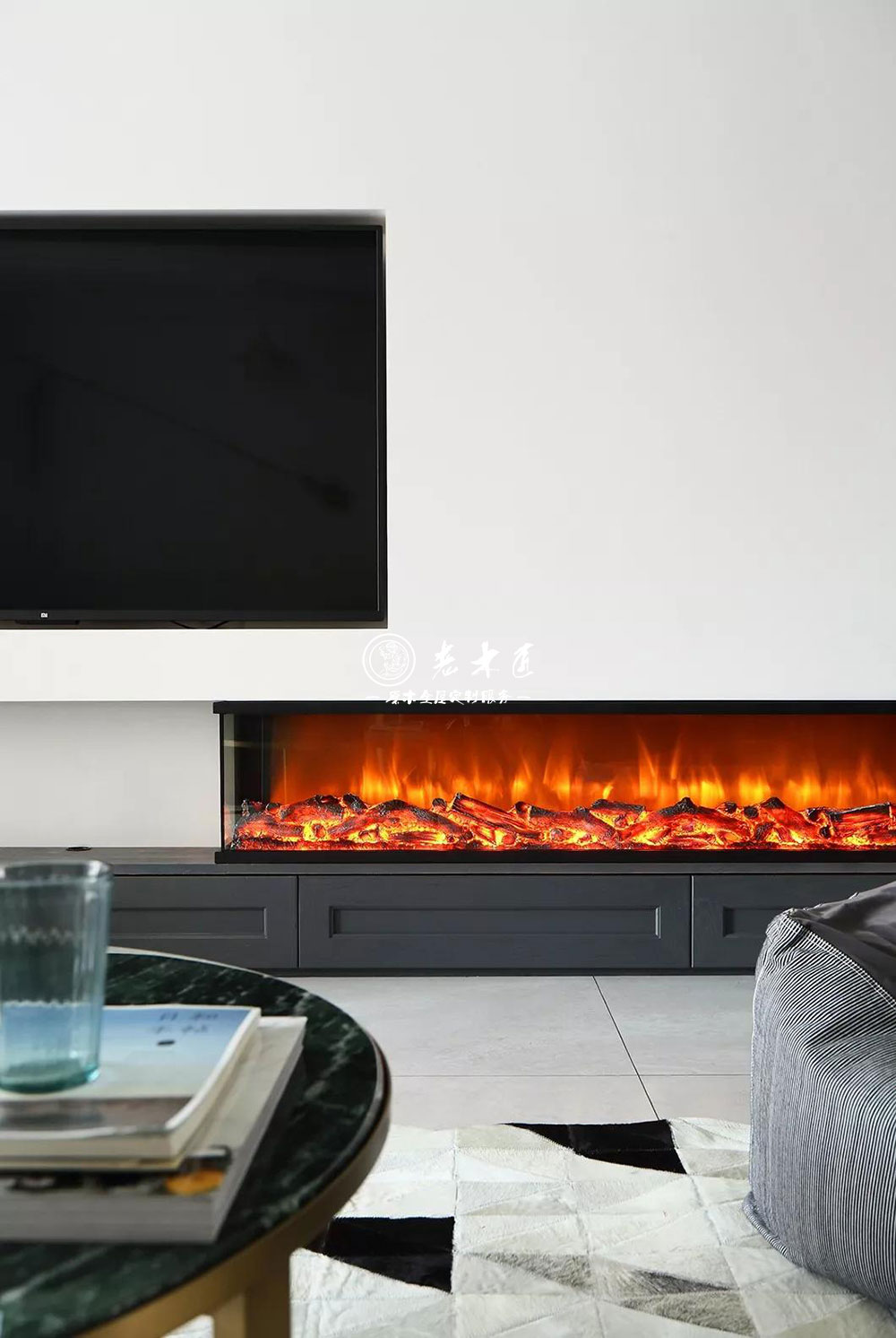 高級灰簡約原木家居