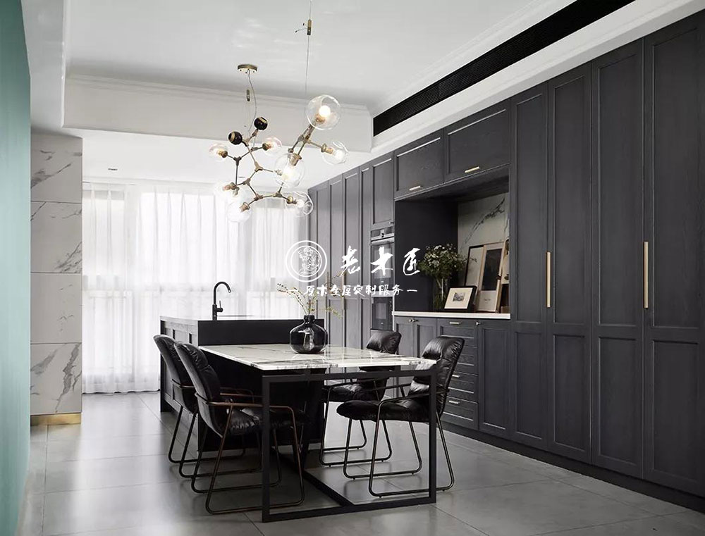 高級灰簡約原木家居