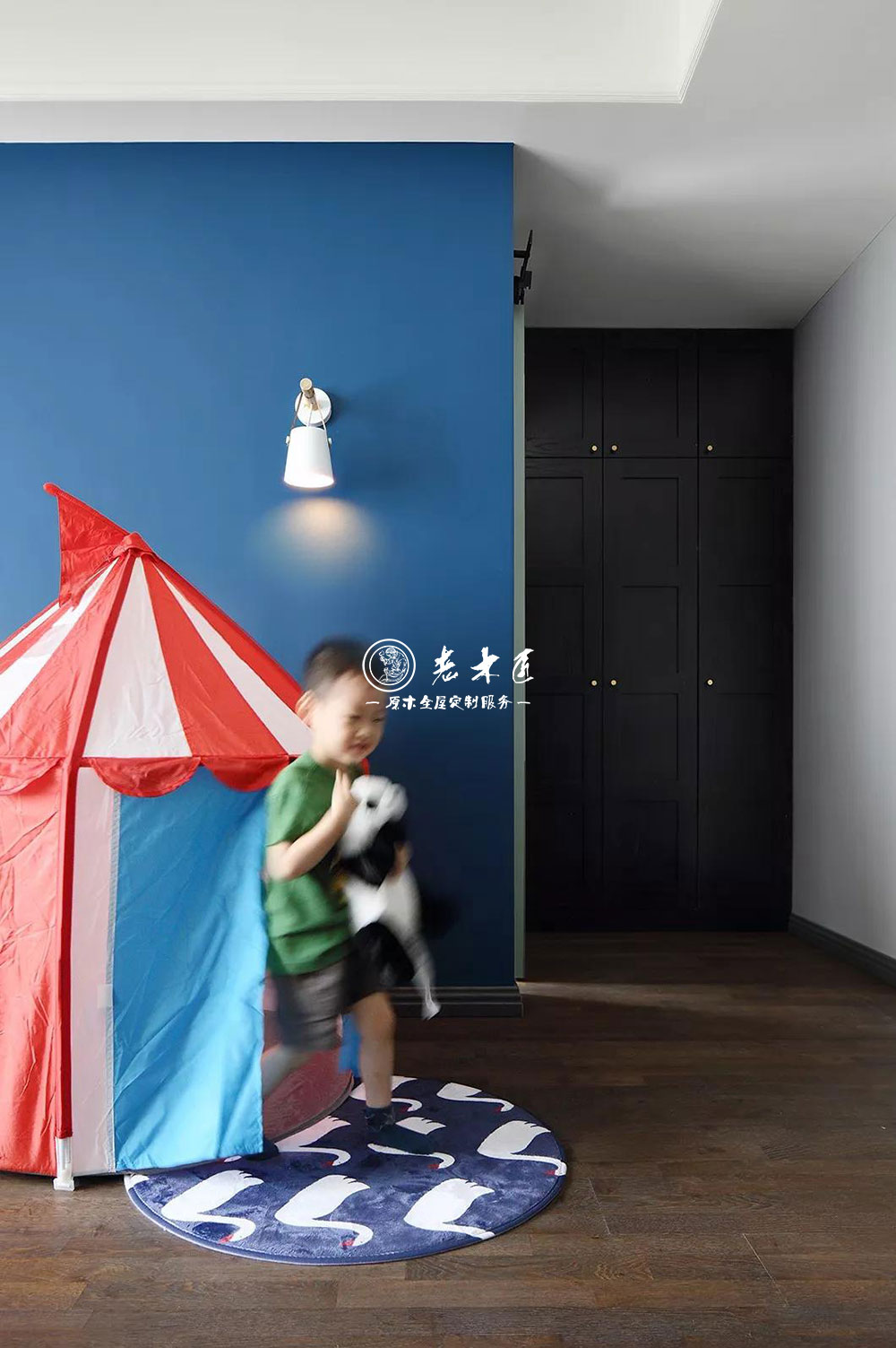 高級灰簡約原木家居