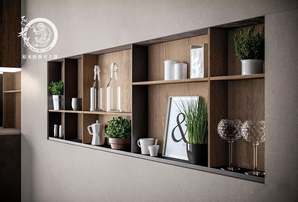原木輕奢櫥柜