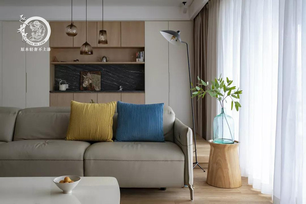 極簡(jiǎn)輕奢客廳