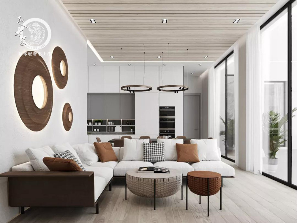 極簡(jiǎn)輕奢客廳