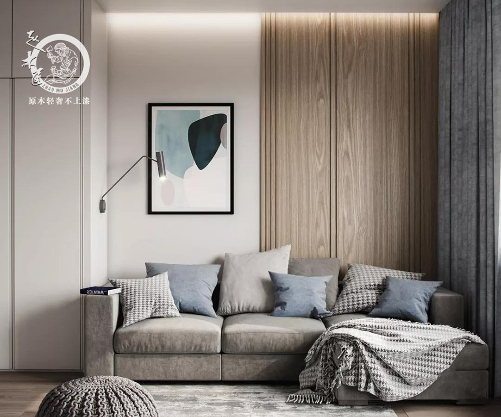 極簡(jiǎn)輕奢客廳