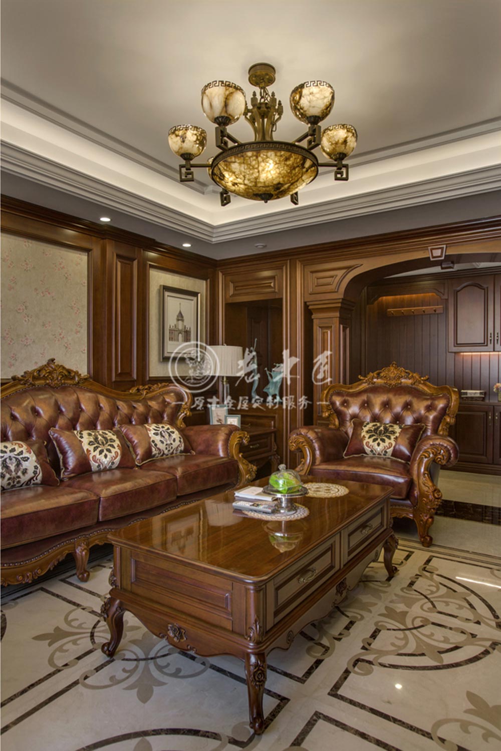 美式新古典原木整裝定制