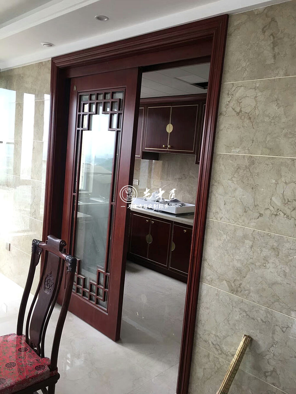 新中式風格原木全屋定制