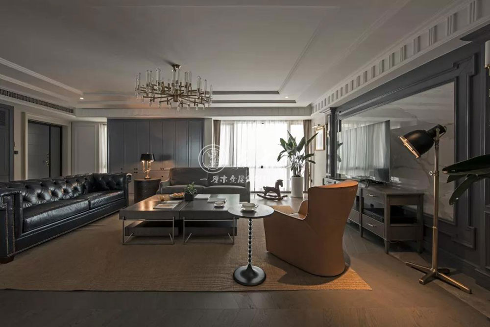 高級(jí)灰整木家居