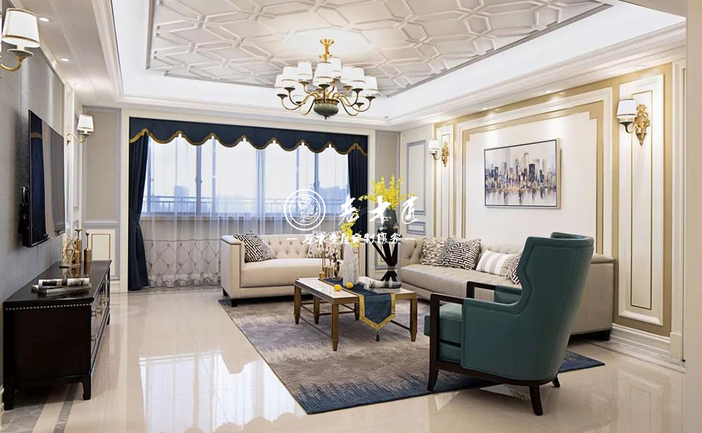 美式混搭風(fēng)格整木家裝