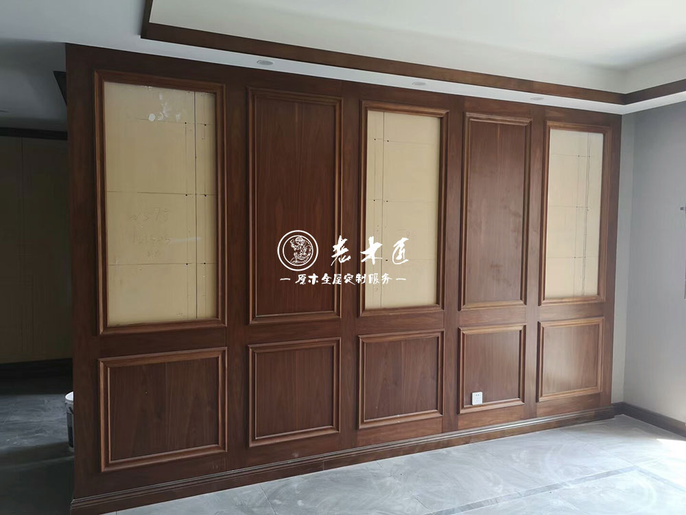 新中式原木全屋定制