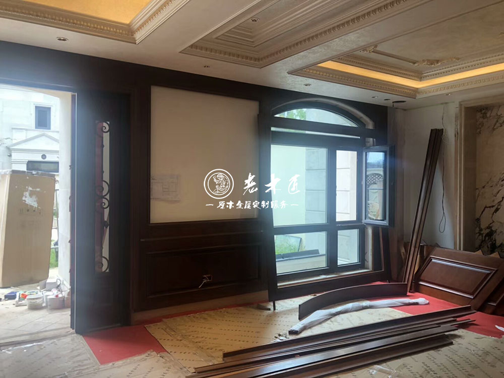 別墅原木全屋定制