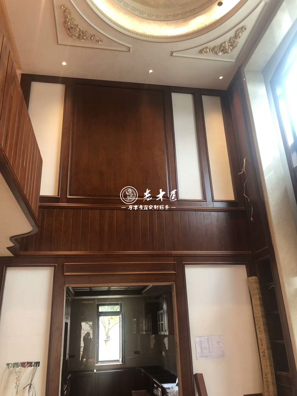 別墅原木全屋定制