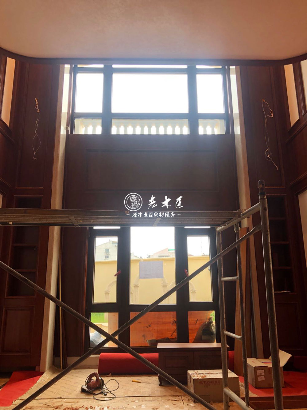 別墅原木全屋定制