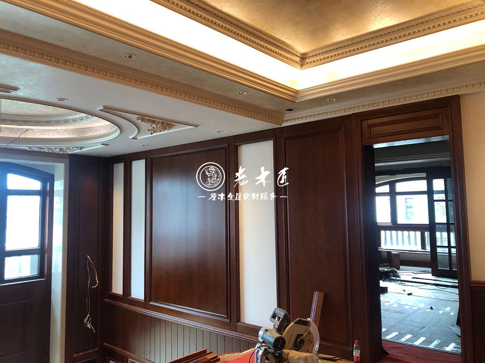 別墅原木全屋定制