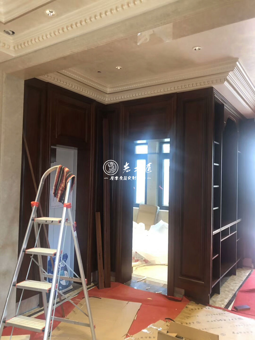 別墅原木全屋定制