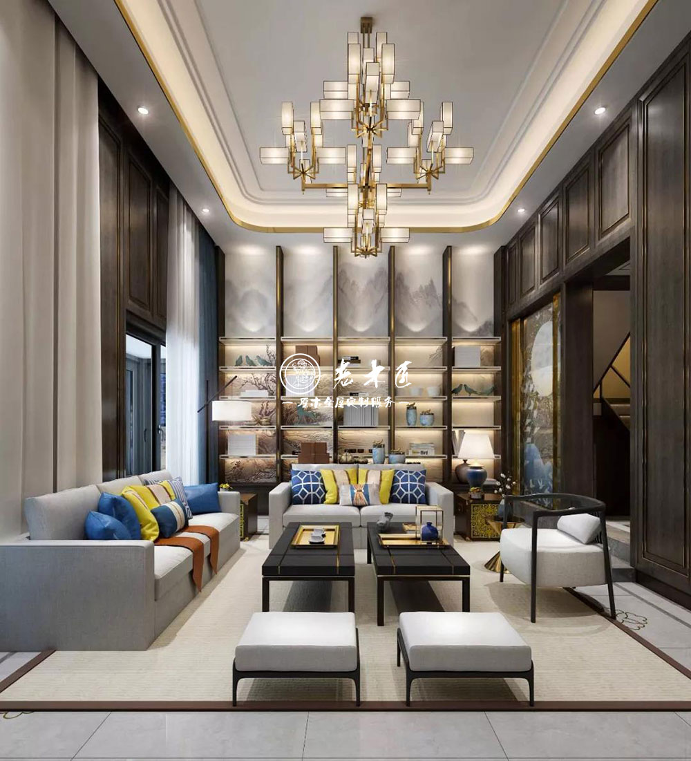 現(xiàn)代新中式原木家居