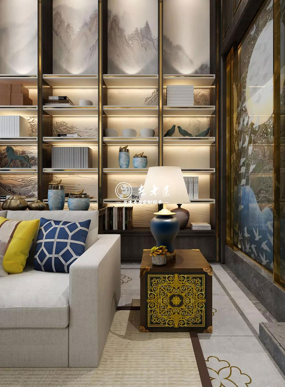 現(xiàn)代新中式原木家居