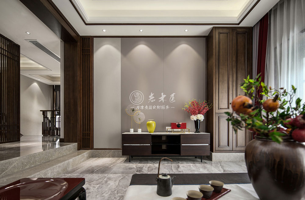 新中式別墅原木家居