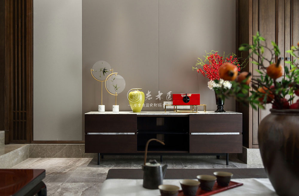 新中式別墅原木家居