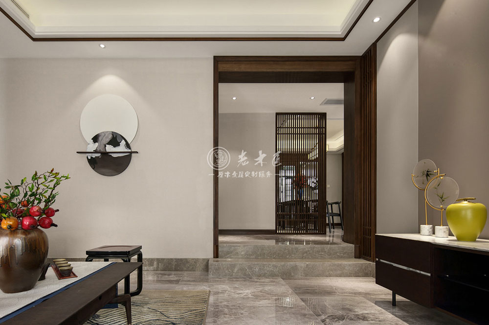 新中式別墅原木家居