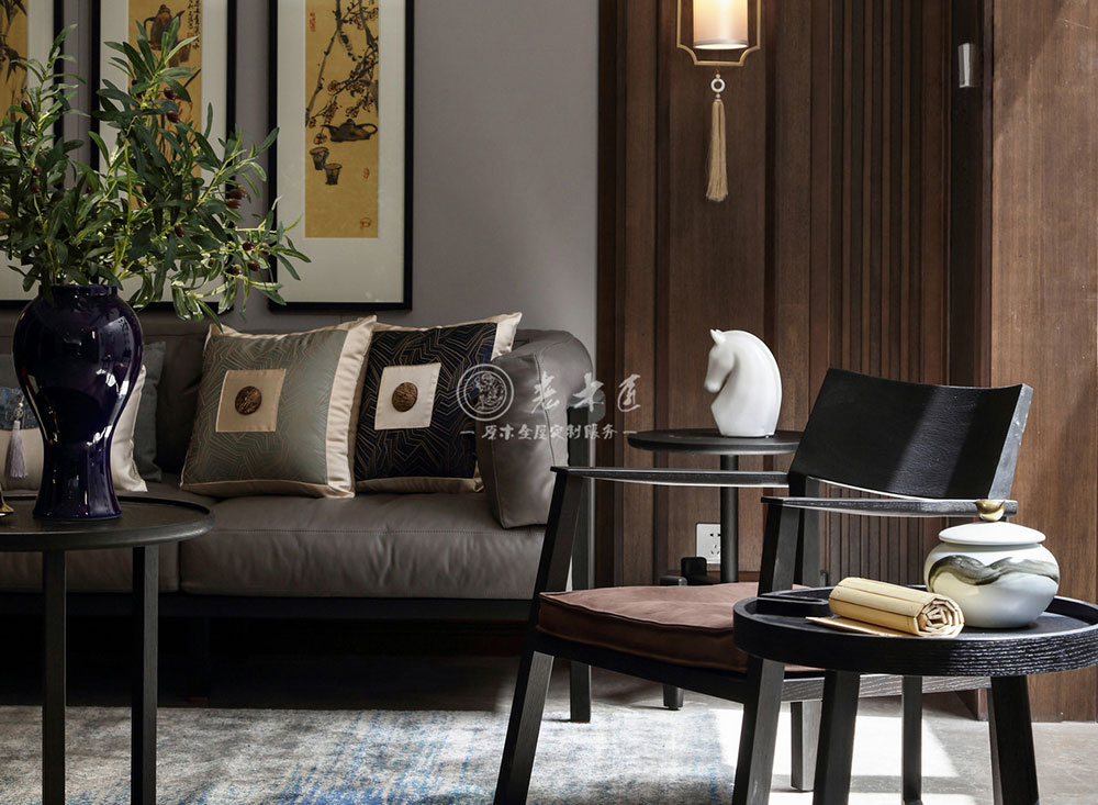 新中式別墅原木家居