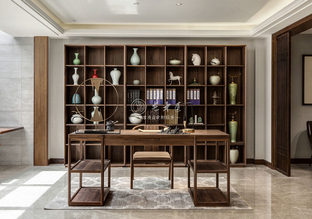 新中式別墅原木家居