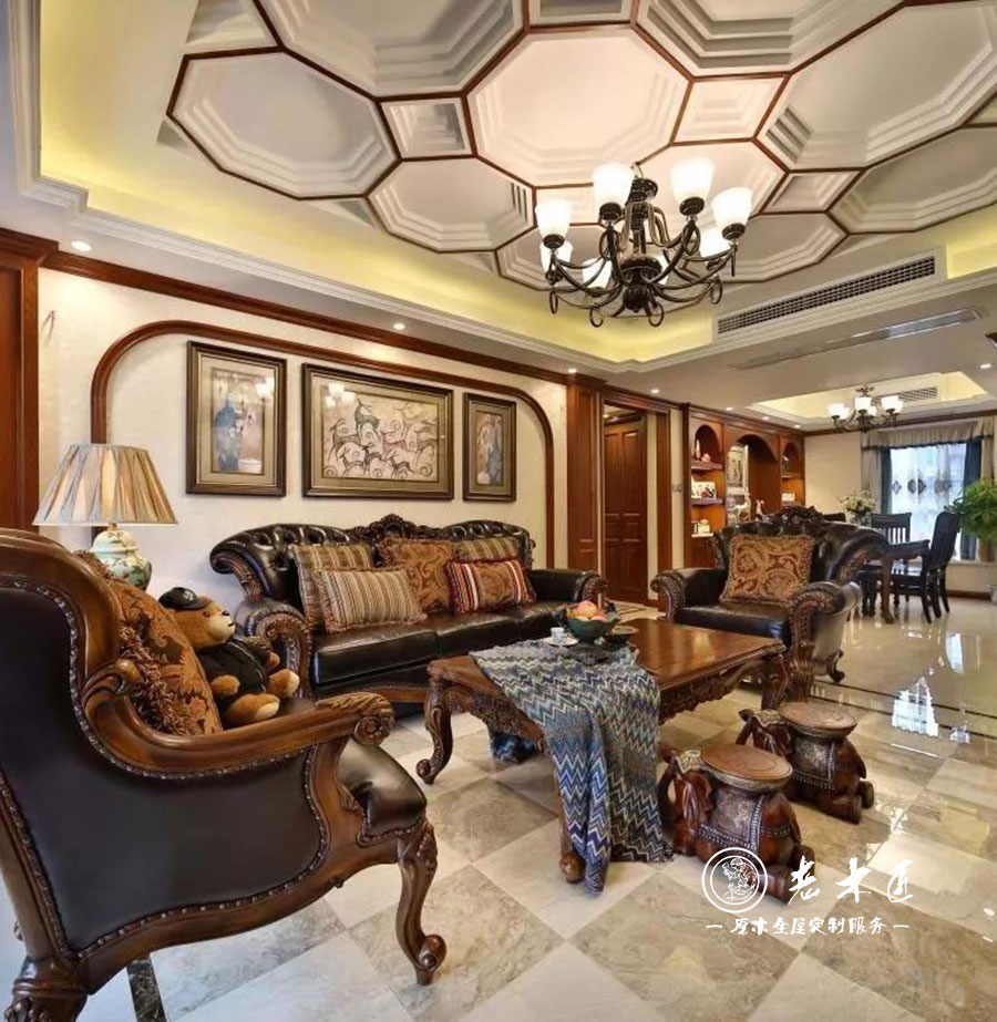 美式古典實木家居