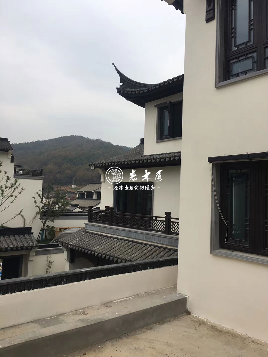 中式別墅原木全屋定制