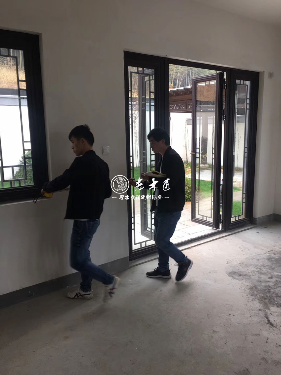 中式別墅原木全屋定制