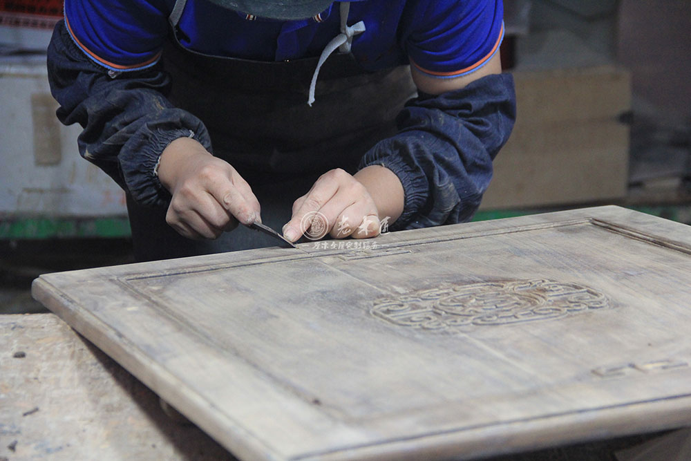 原木定制整板雕刻