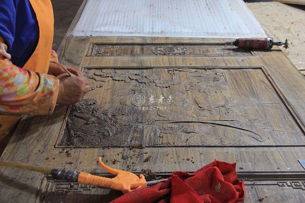 原木定制整板雕刻