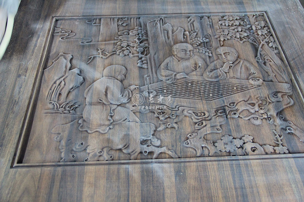 原木定制整板雕刻