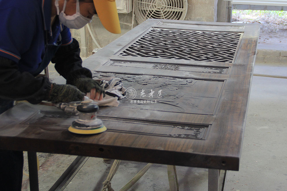 原木定制整板雕刻