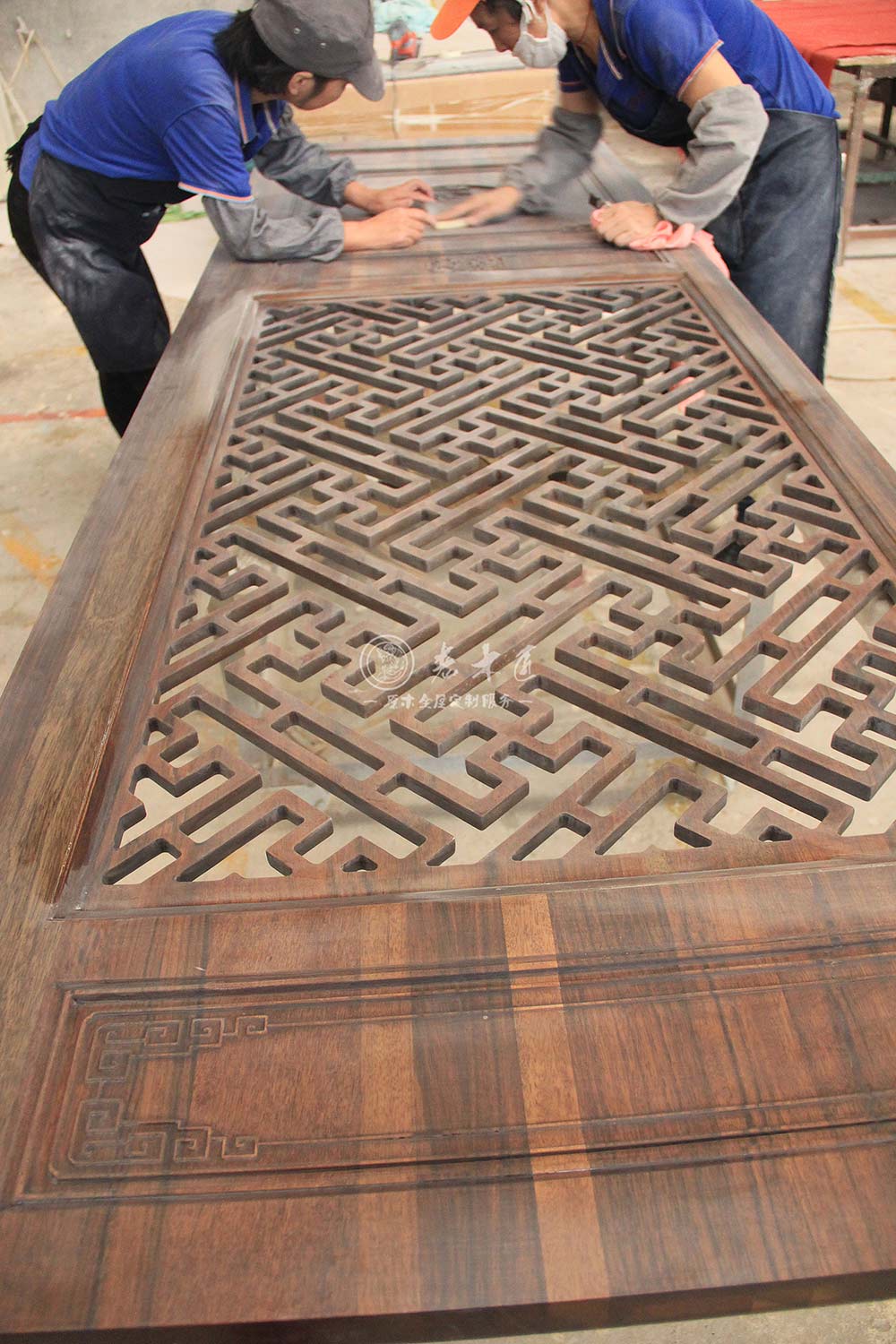 原木定制整板雕刻
