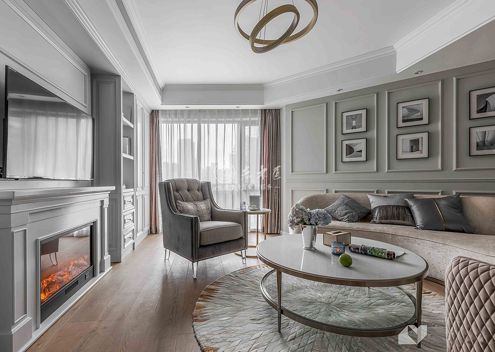 高級灰簡美原木家裝定制