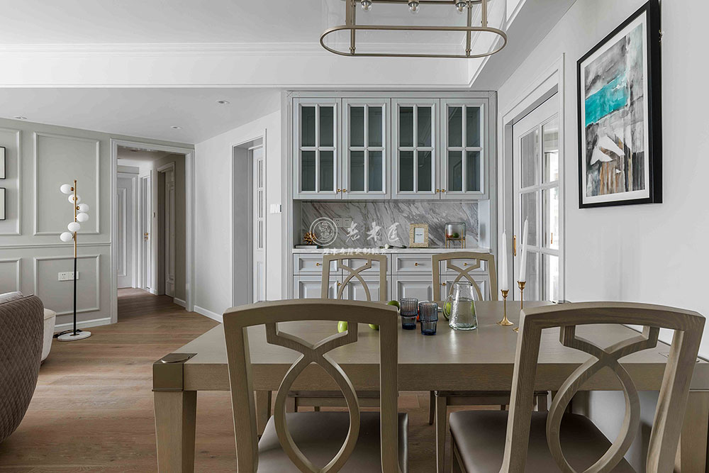 高級灰簡美原木家裝定制