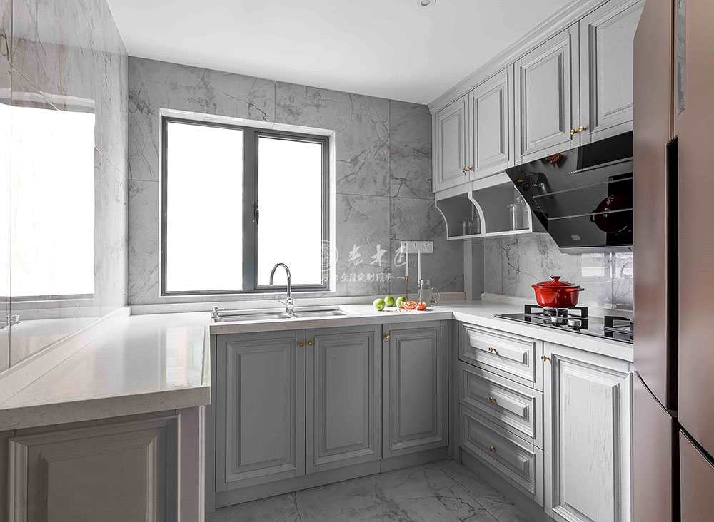 高級灰簡美原木家裝定制