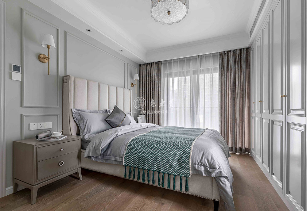 高級灰簡美原木家裝定制