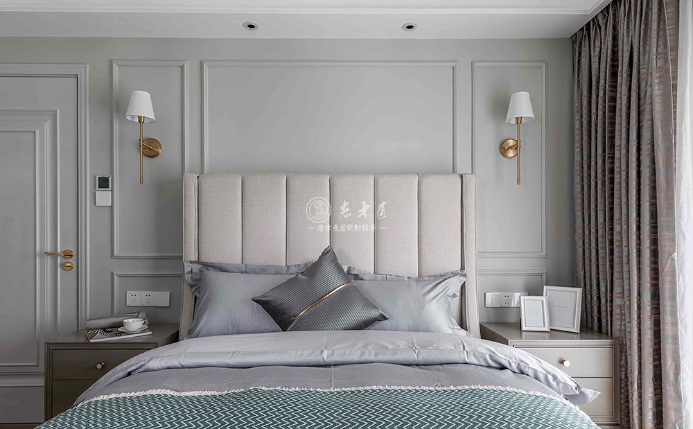 高級灰簡美原木家裝定制