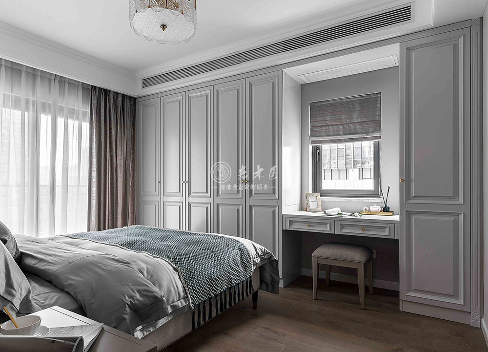 高級灰簡美原木家裝定制