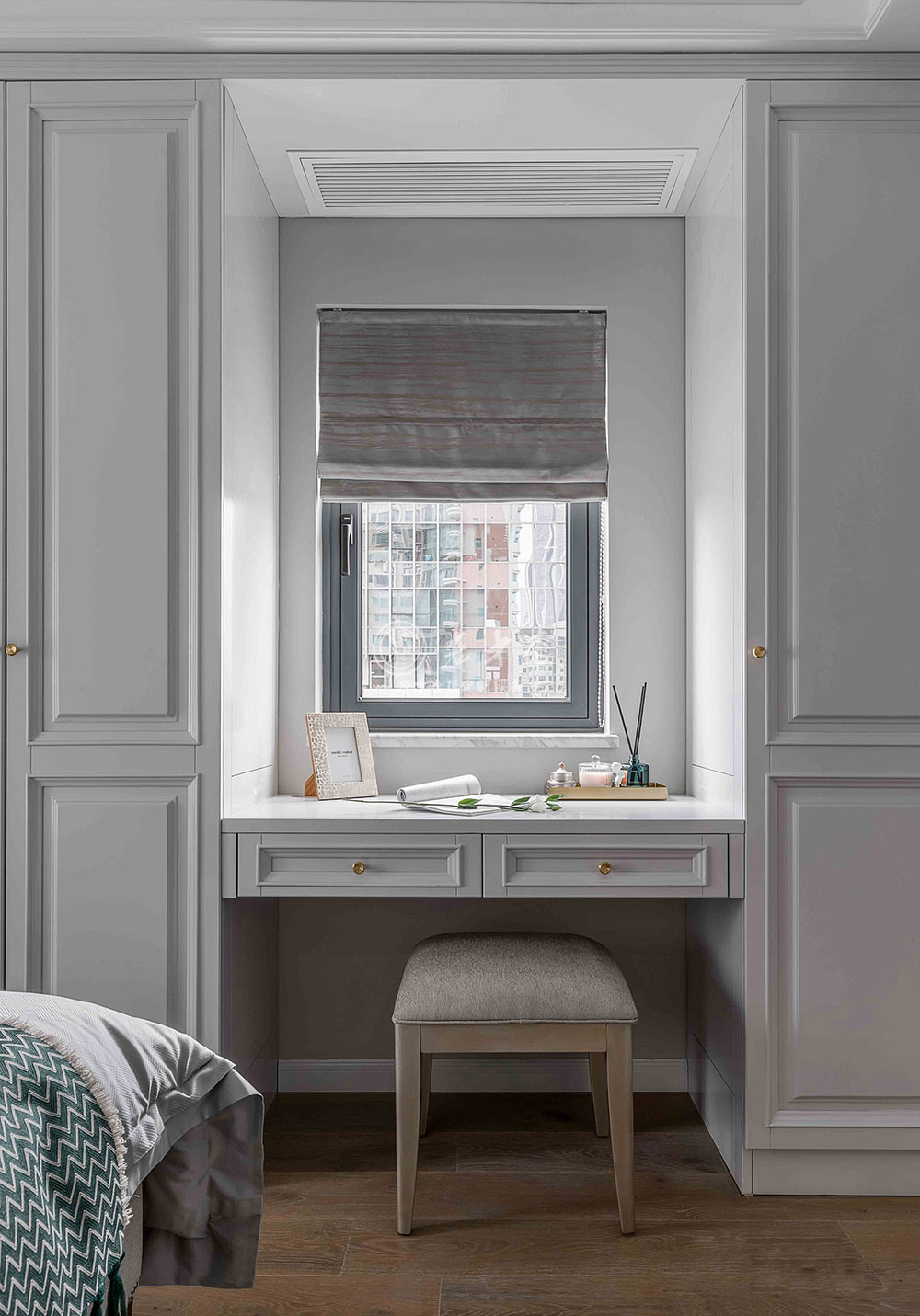 高級灰簡美原木家裝定制