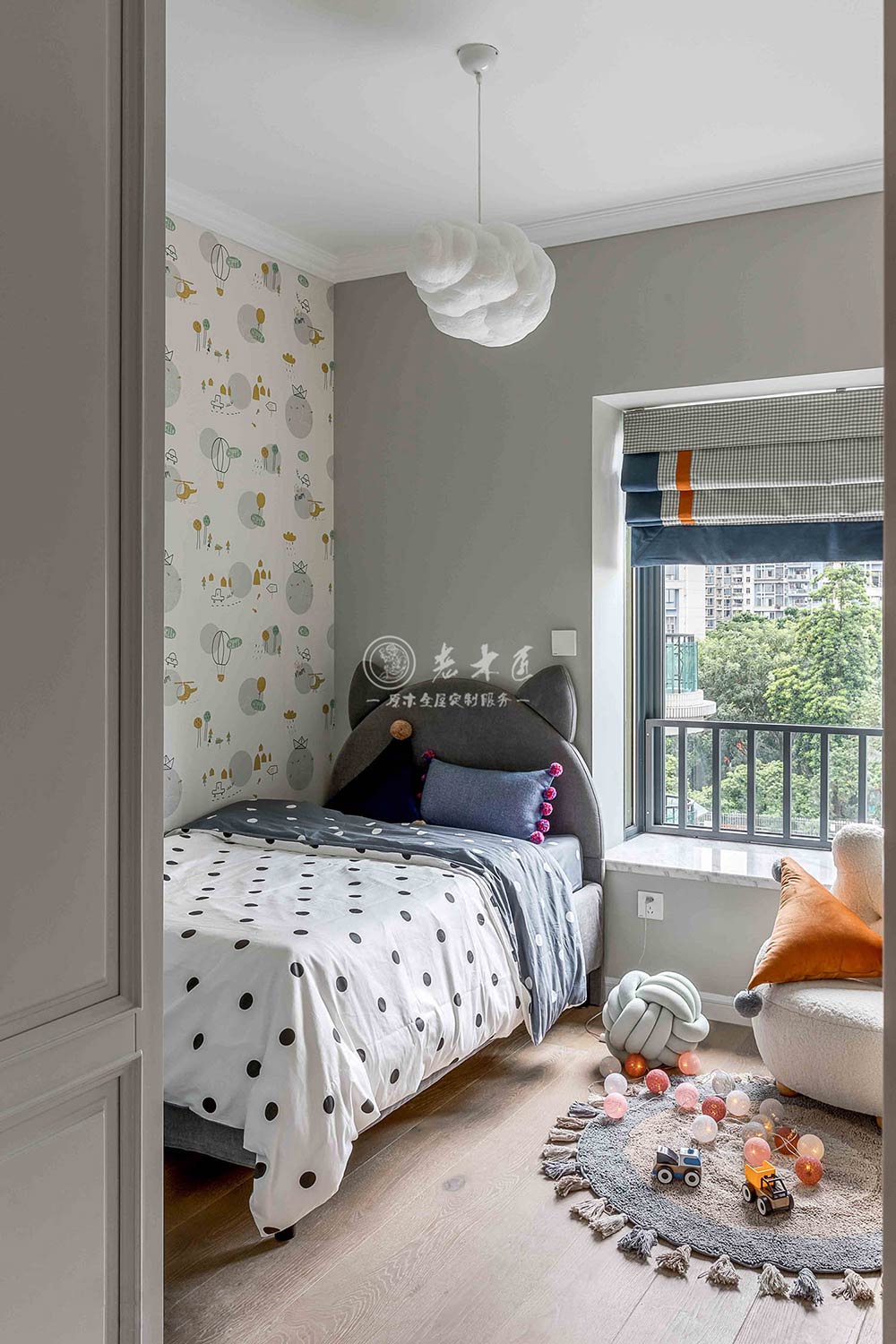 高級灰簡美原木家裝定制